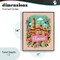 Stupell Industries Floral Bordered Florence Framed Giclee, design by Yen